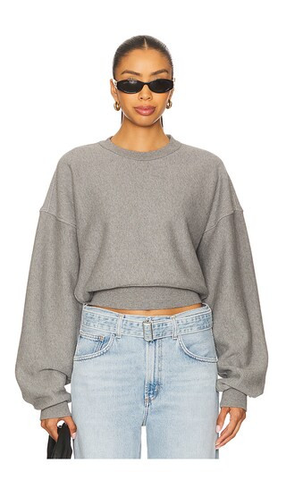 Kit Sweatshirt in Grey Heather | Revolve Clothing (Global)