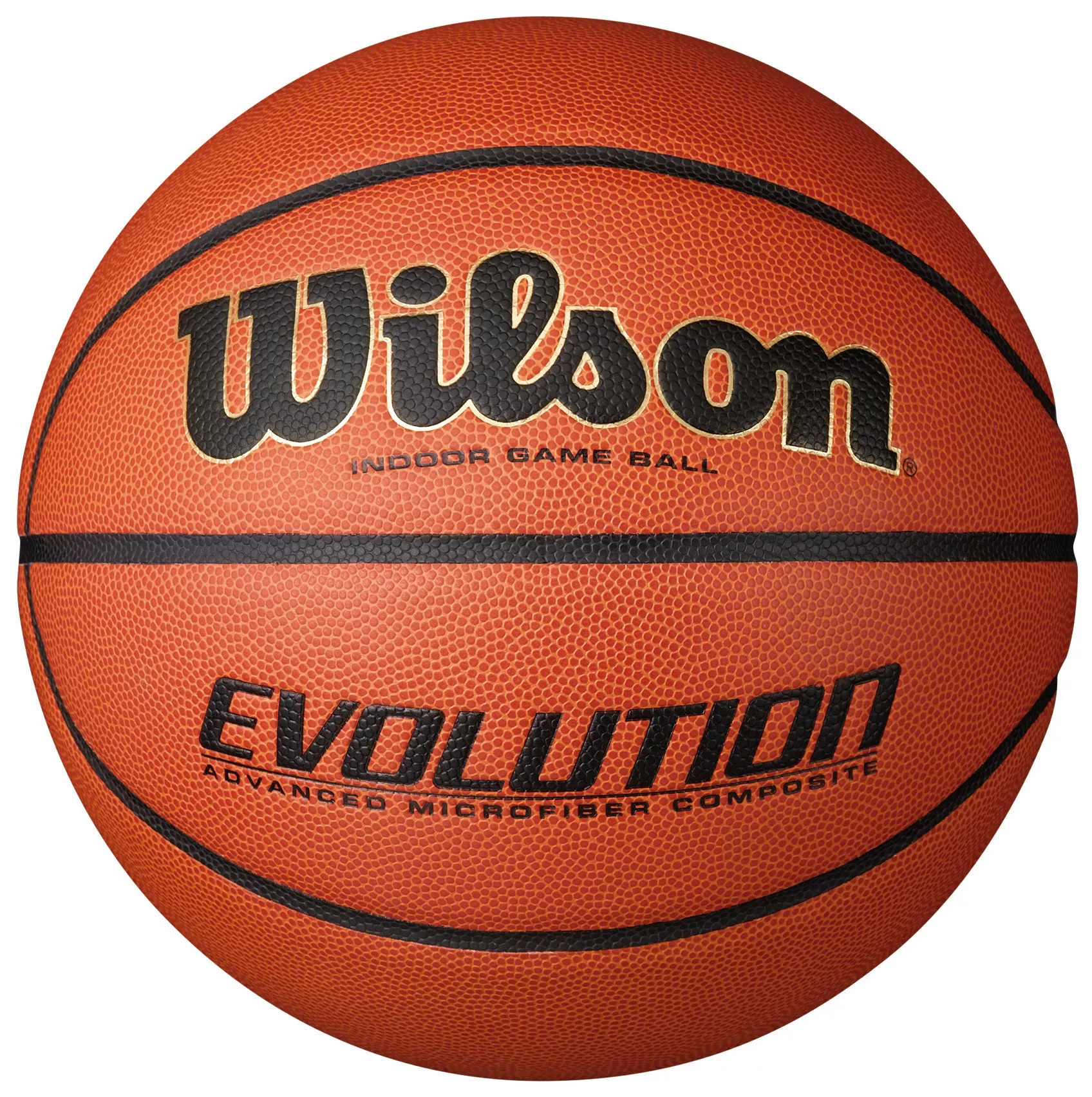 Wilson Evolution Game Basketball, 29.5 inches, Amber | DICK'S Sporting Goods