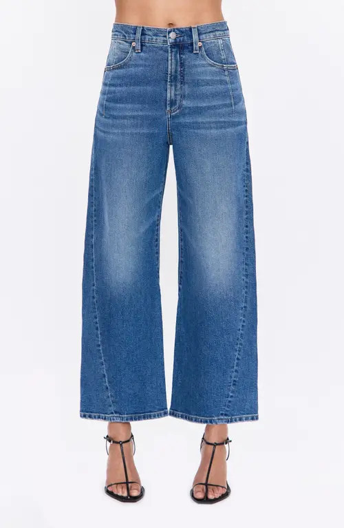 Pistola Kyra High Waist Wide Leg Jeans in Soho at Nordstrom, Size 24 | Nordstrom