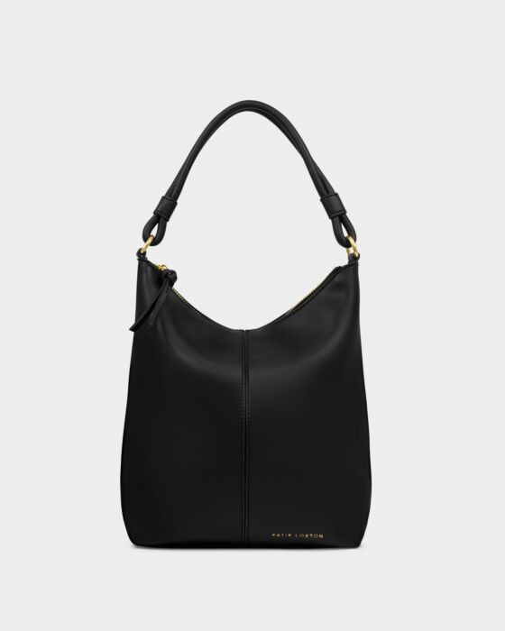 Hallie Satchel Bag in Black | Katie Loxton Ltd. (UK)