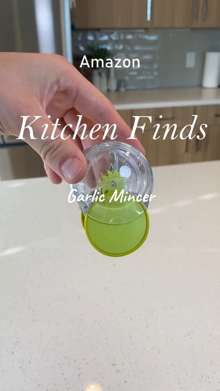 Chef’n GarlicZoom Garlic Chopper, Handheld Garlic Mincer with Rolling Action, Easy to Use and Clean, Compact Size for Quick Prep, Dishwasher Safe
Visit the Chef'n Store   #Ad #WalmartPartner #LTKcreator  #PaidLink 

 #LTKActive #LTKU #LTKHome