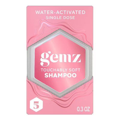 gemz Smoothing Shampoo, Touchably Soft, Color Safe - 5ct/0.3oz | Target