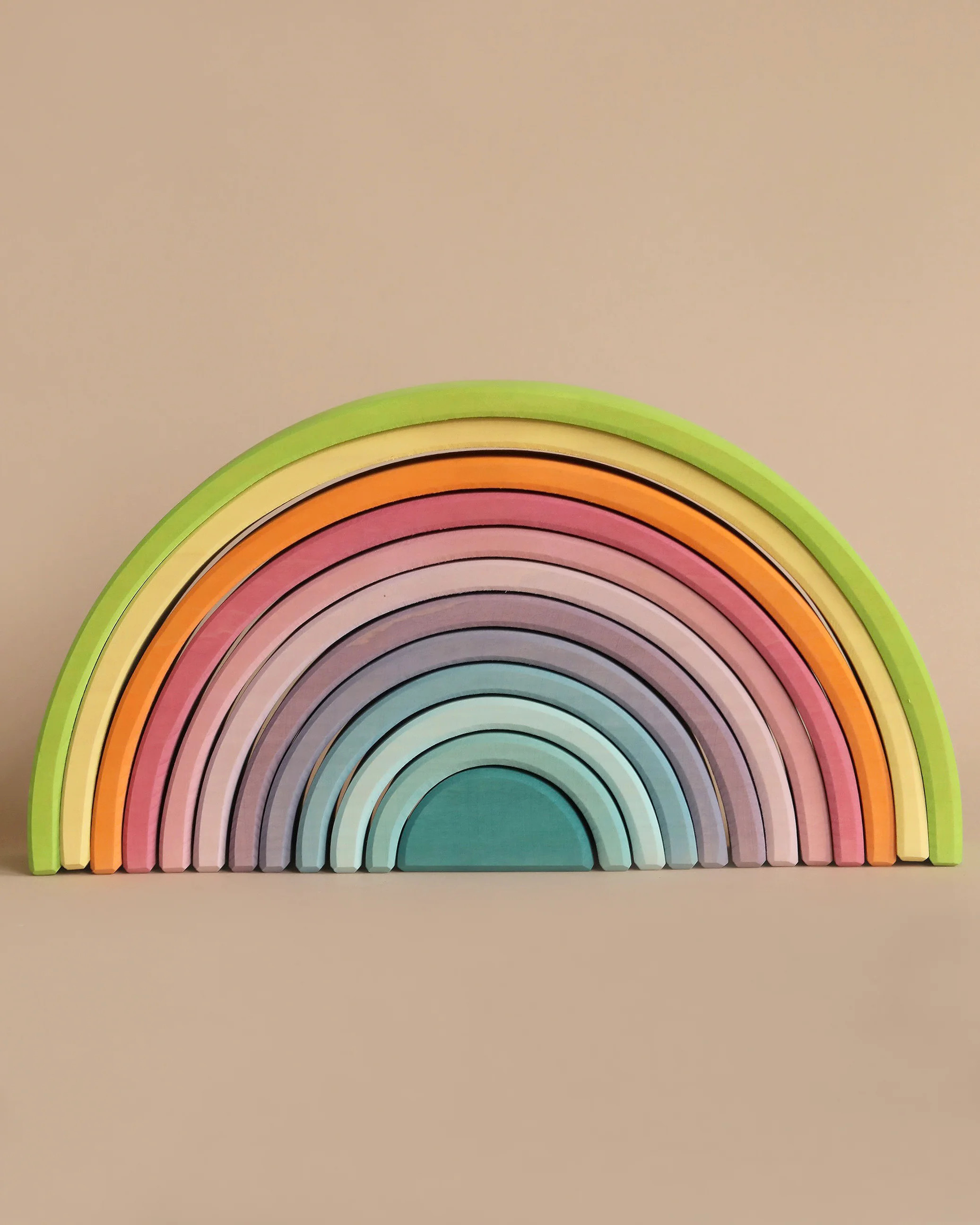 Large Wooden Rainbow, Pastel | Odin Parker