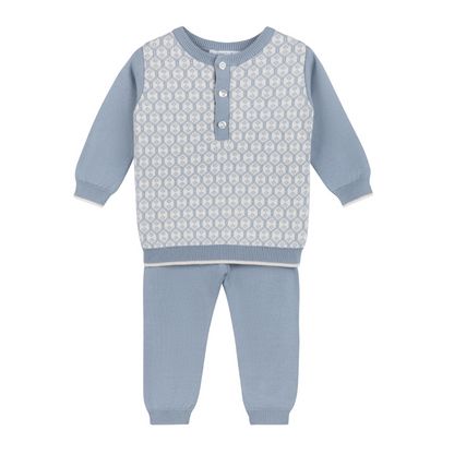 Boys Diamond Jacquard Knit Set | Feltman Brothers