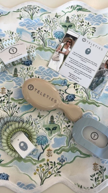 The cutest collaboration with Sarah Tucker x teleties! I love these hair ties and hair clips so much! The flat clips are perfect for summer ! 

#LTKfindsunder50 #LTKswim #LTKtravel