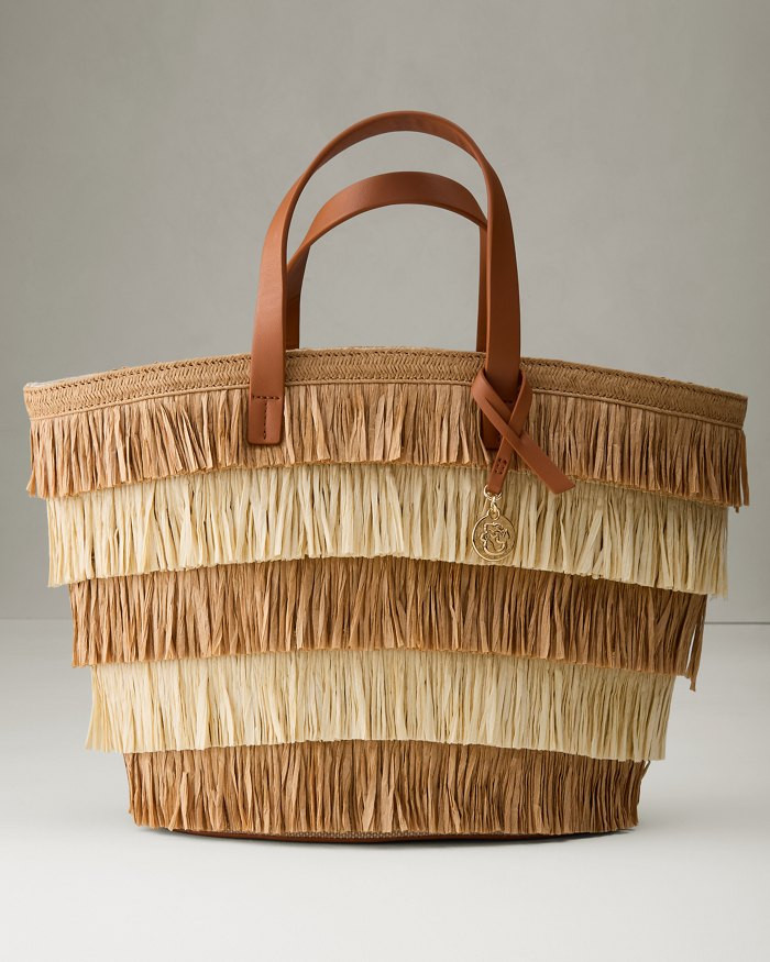 Raffia Fringe Day Tote | Tommy Bahama
