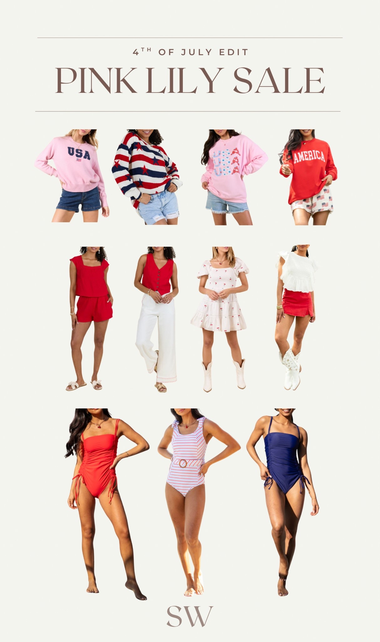 Pink Lily sale!! The cutest finds for the 4th of July! 

#LTKSummerEdit #LTKStyleTip #LTKFindsUnder100