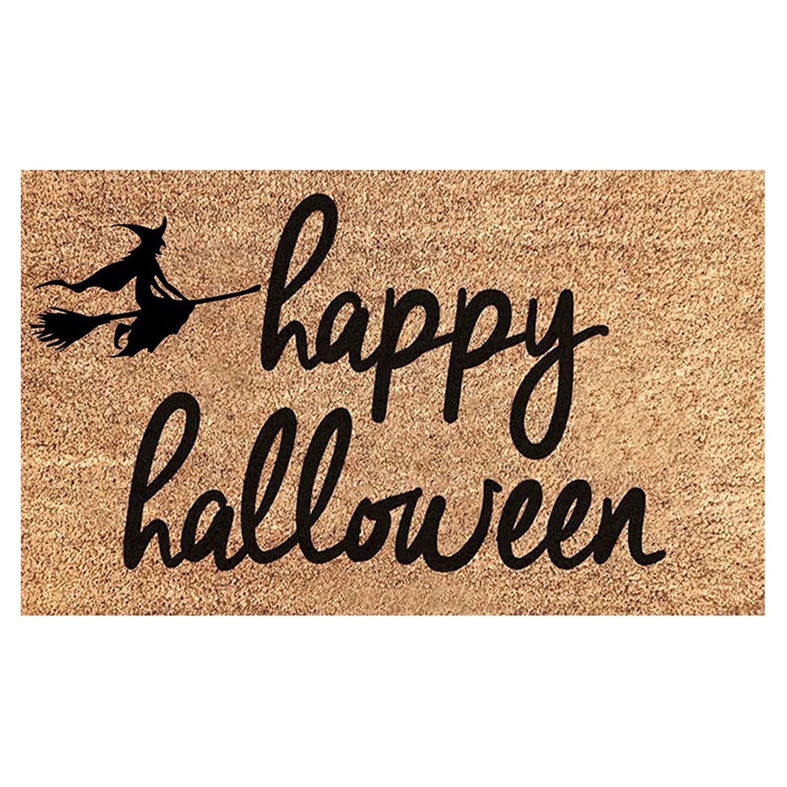 BEBUTTON Halloween Doormat Happy Halloween Home Decorations, Indoor Outdoor Funny Rug For Home Ki... | Walmart (US)
