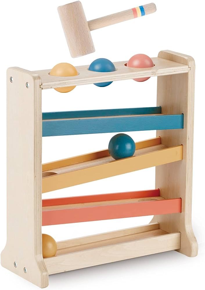 Twefex Montessori Ball Tracker, Award Winning Durable Pound A Ball Drop Toy, Early Developmental ... | Amazon (US)
