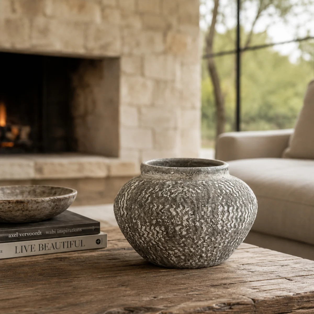 Doherty Stoneware Table Vase | Wayfair North America
