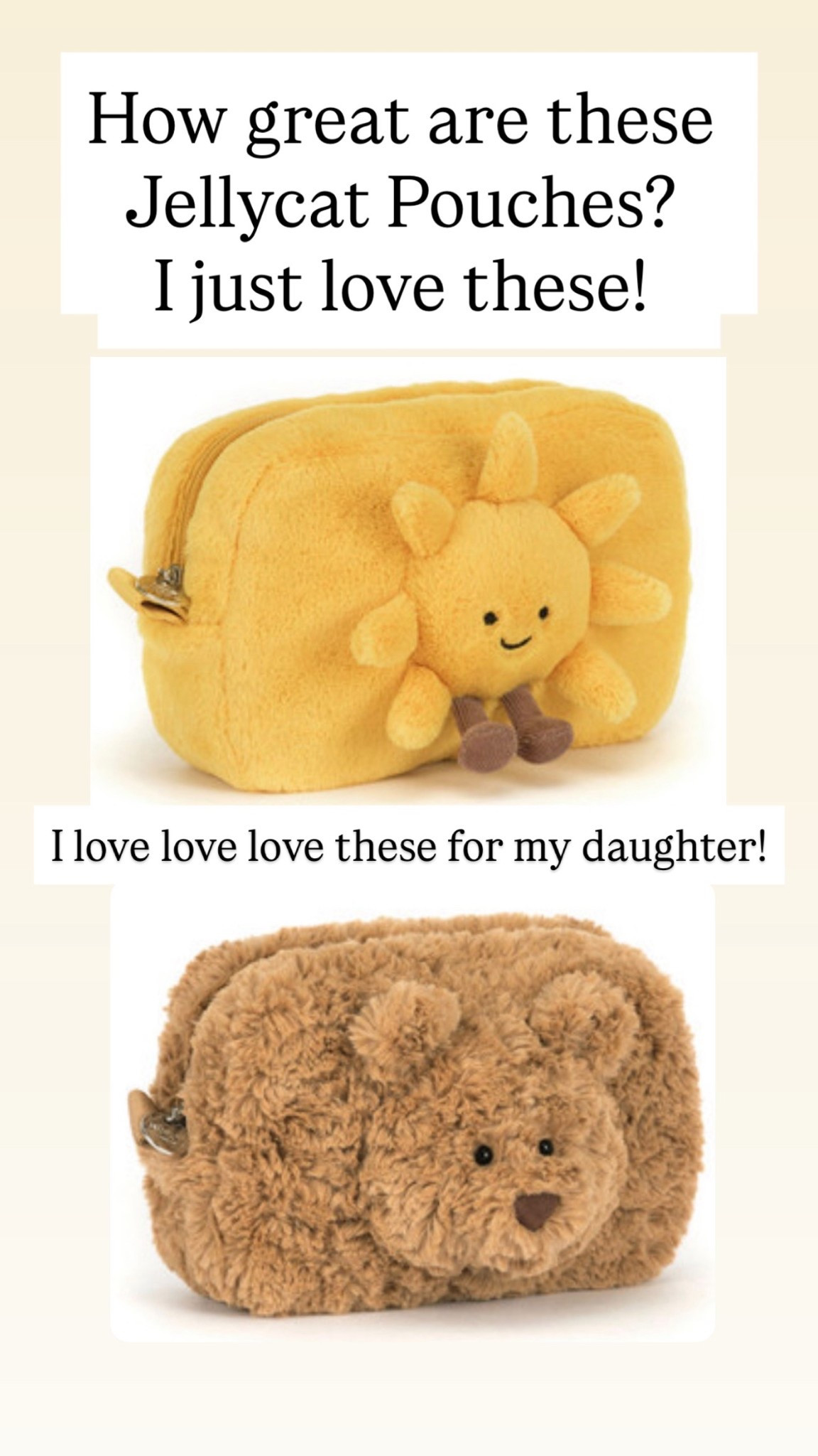 Jellycat pouches are so cute!!!! Love these and they’re still in stock!!! 

#LTKKids