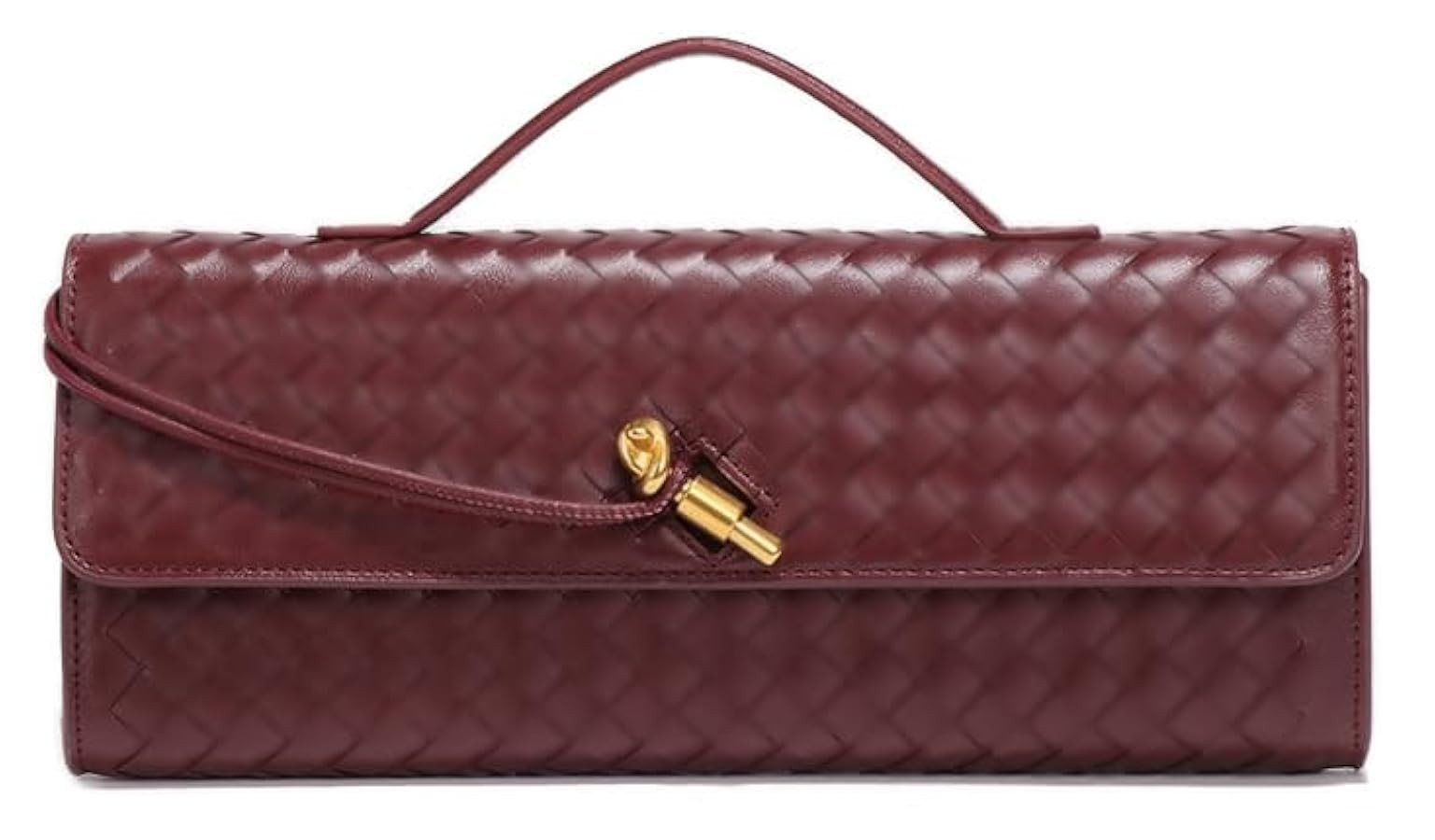 Woven Evening Clutch for Women Elegant Woven Shoulder Bag Handwoven Trendy Crossbody Handbag Purs... | Amazon (US)