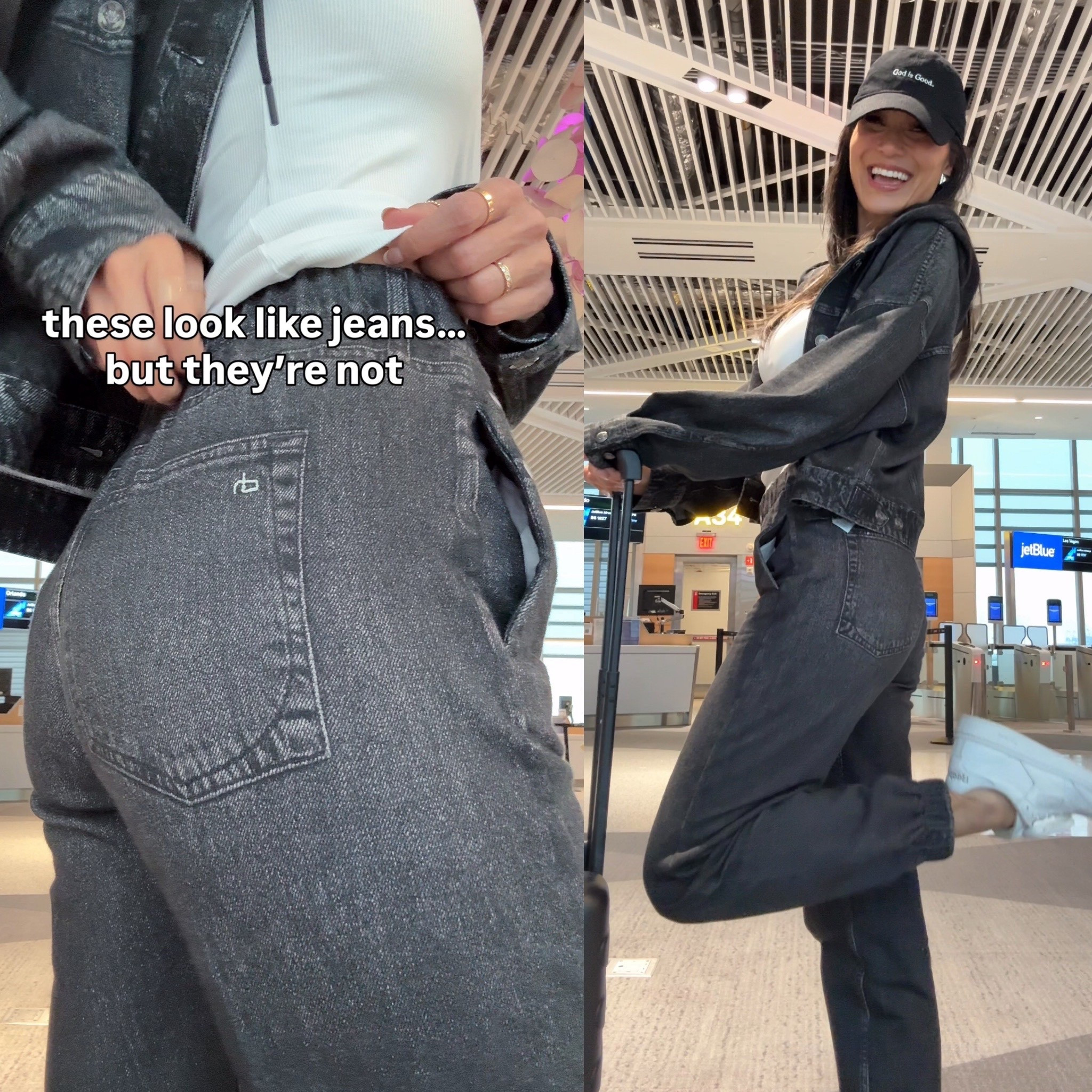Hi beautiful!!! Linking my sweatpants that look like denim joggers! So comfy for traveling and everyday!! I appreciate you!! Have a wonderful day! Xo!!!

#LTKootd #LTKdayinmylife #LTKSaleAlert