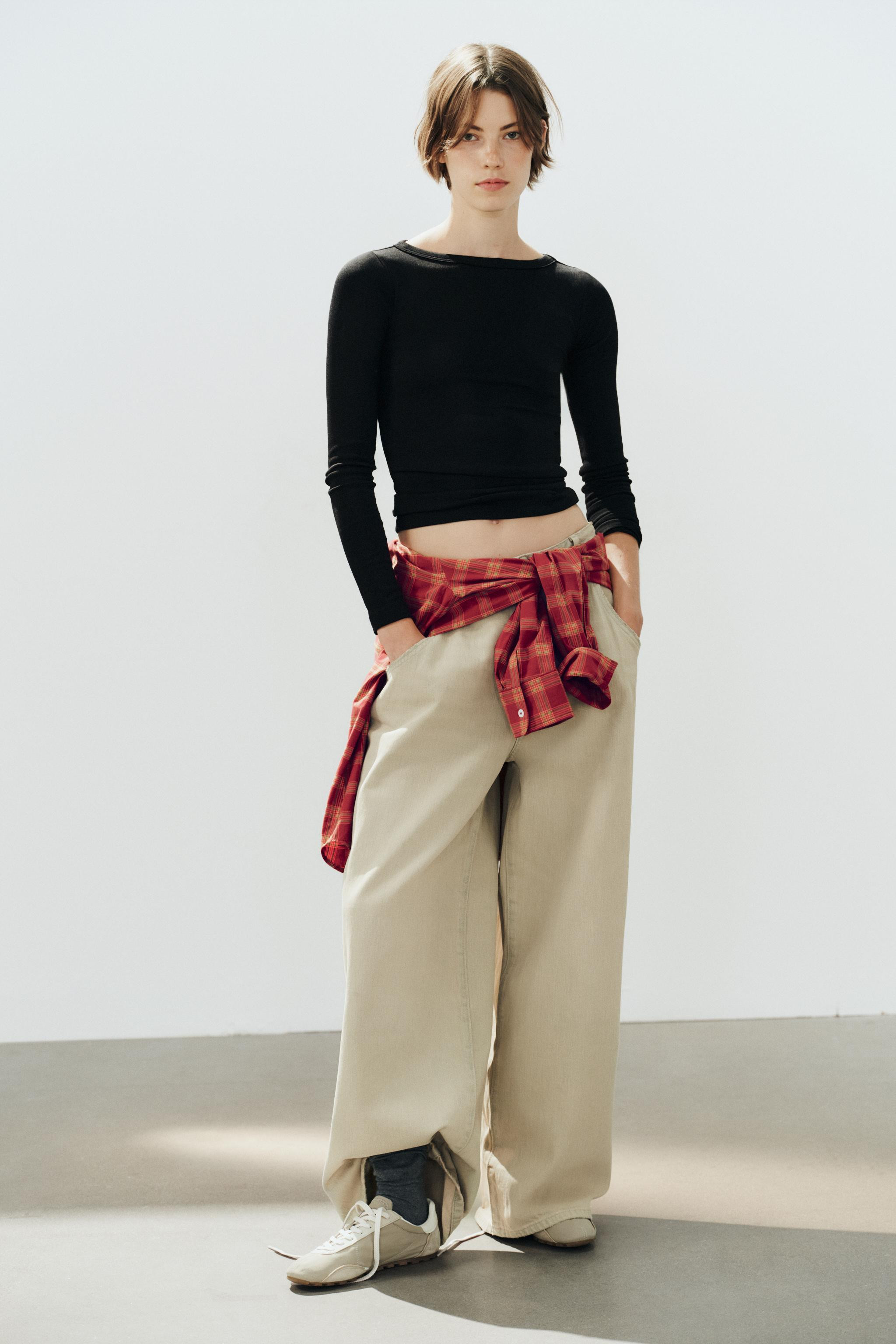 BOAT-NECK T-SHIRT | Zara US