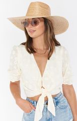 Lack of Color Palma Wide Brim Hat ~ Natural | Show Me Your Mumu