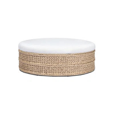 Rowan Outdoor Ottoman-48"-Alessi Linen | Perigold