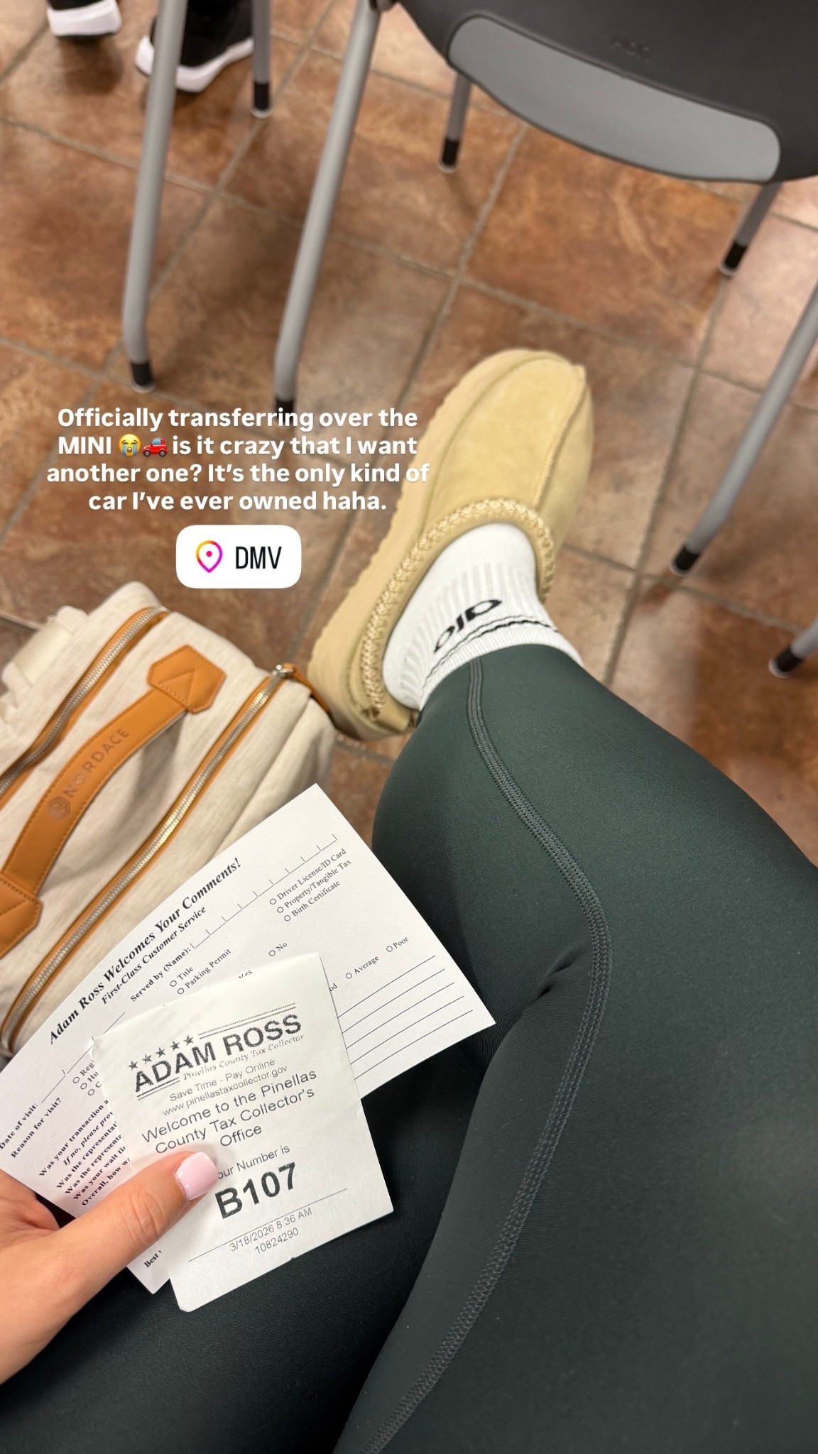 Officially transferring over the MINI 😭🚗 is it crazy that I want another one? It’s the only kind of car I’ve ever owned haha.