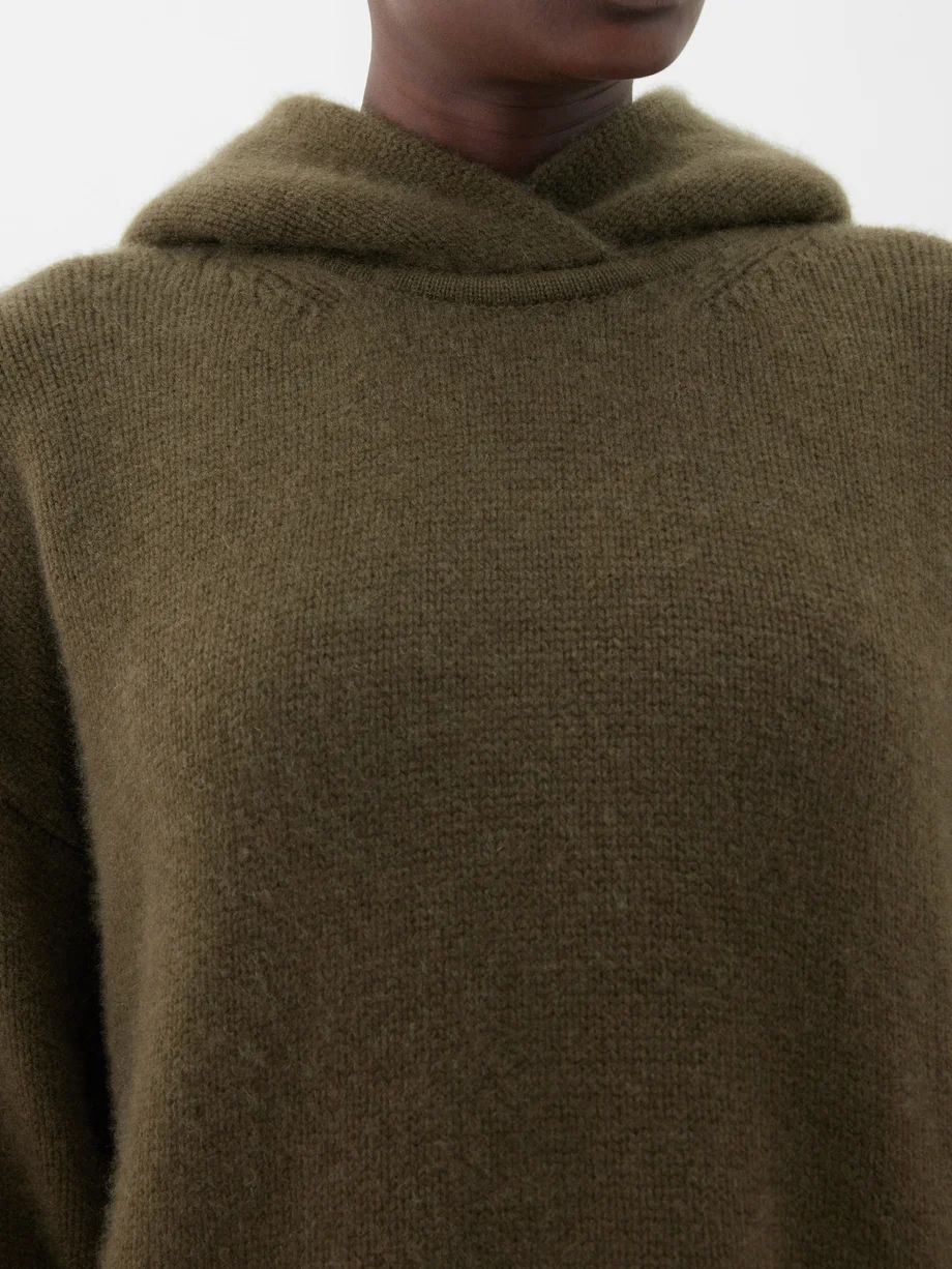 Knitted cashmere hoodie | Raey | Matches (UK)