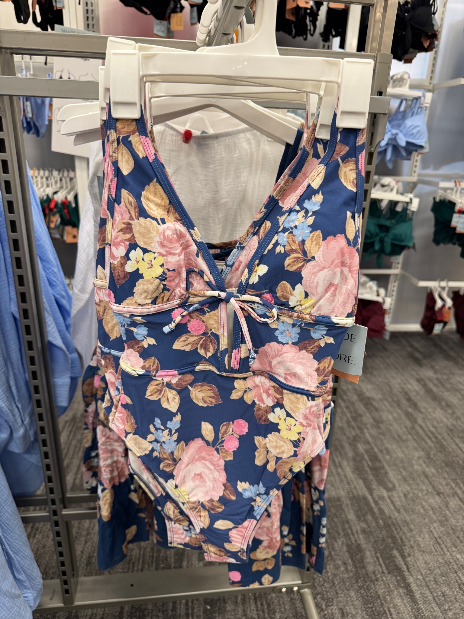 This looks exactly like Cupshe for less! Super cute floral pattern in soft colors. 

#LTKOver40 #LTKmomlife #LTKSeasonal