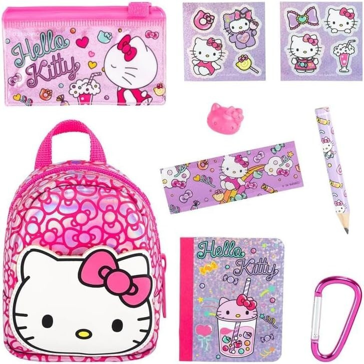 NEW Shopkins Real Littles Hello Kitty Backpack 6 Surprises  | eBay | eBay US