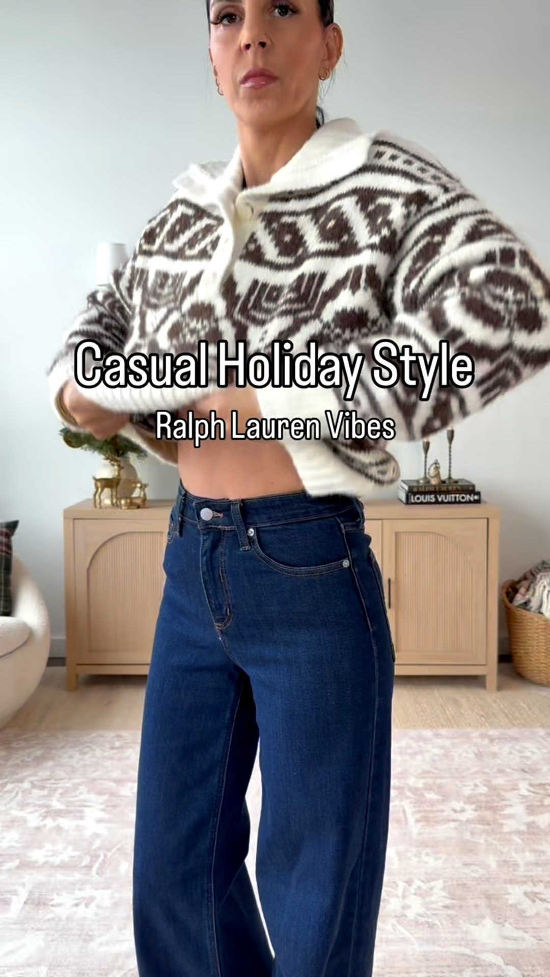 Ralph Lauren vibes for a fraction of the price. A warm and cozy insanely soft sweater worth every penny! 
Wearing a small 
Denim - wearing a small 

#LTKHoliday #LTKU #LTKOver40 #LTKFindsUnder50 #LTKTall #LTKFindsUnder100