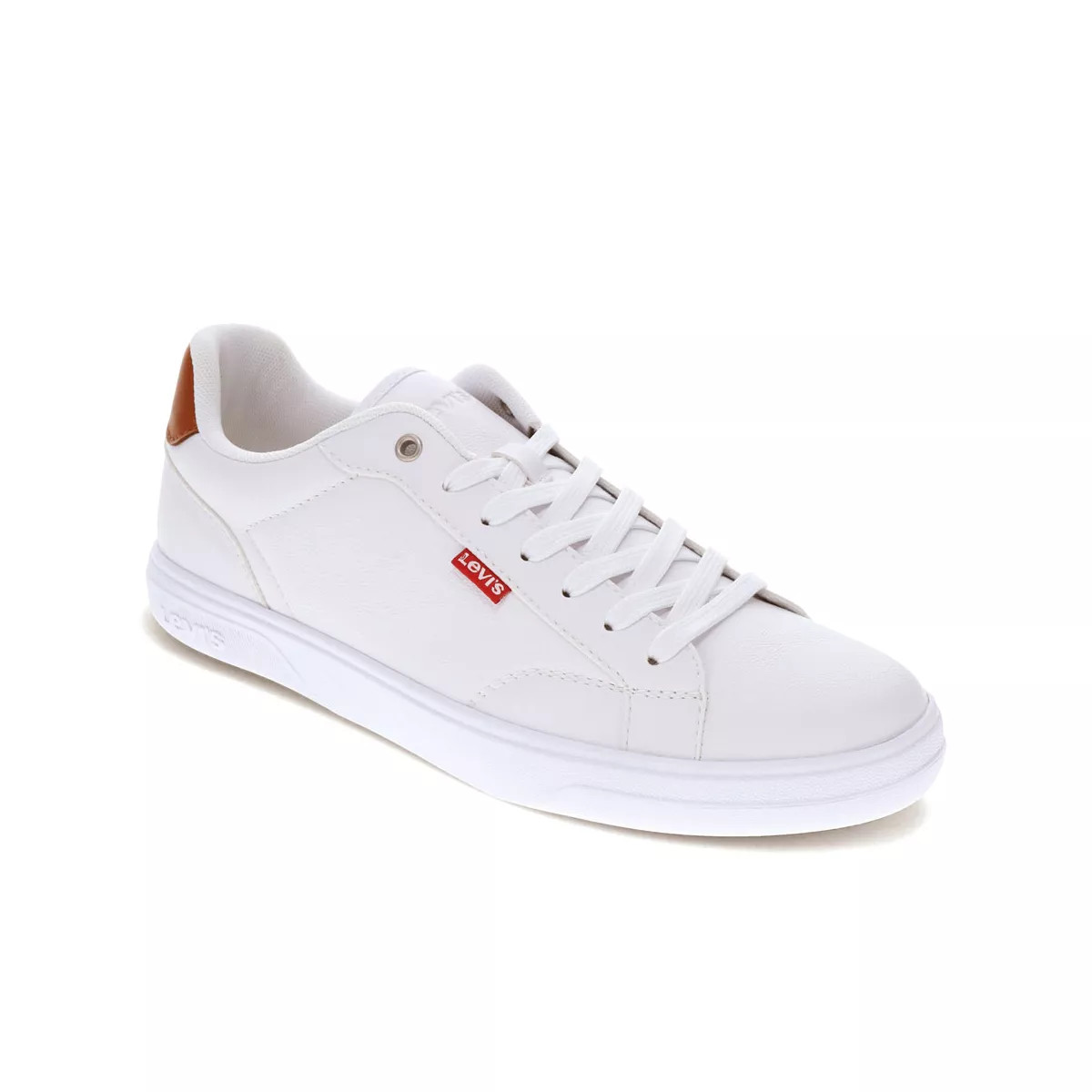 Levi's Mens Carter Synthetic Leather Casual Lace Up Sneaker Shoe | Target