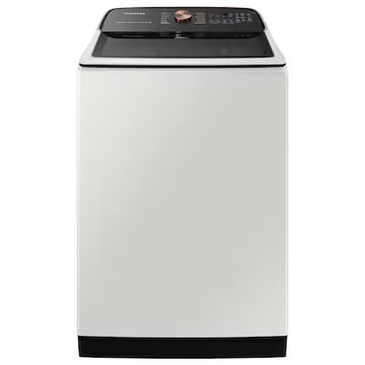 Samsung 5.5-cu ft High Efficiency Impeller Top-Load Washer (Ivory) ENERGY STAR Lowes.com | Lowe's