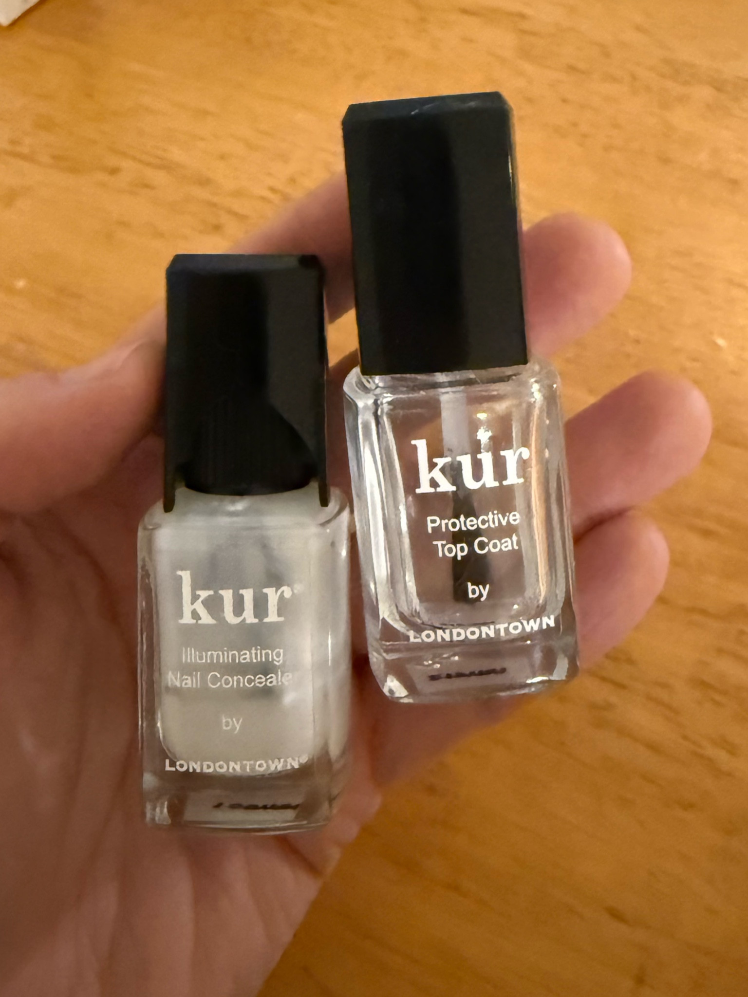 The only color I will paint my nails. Literally. One coat of each! 💅