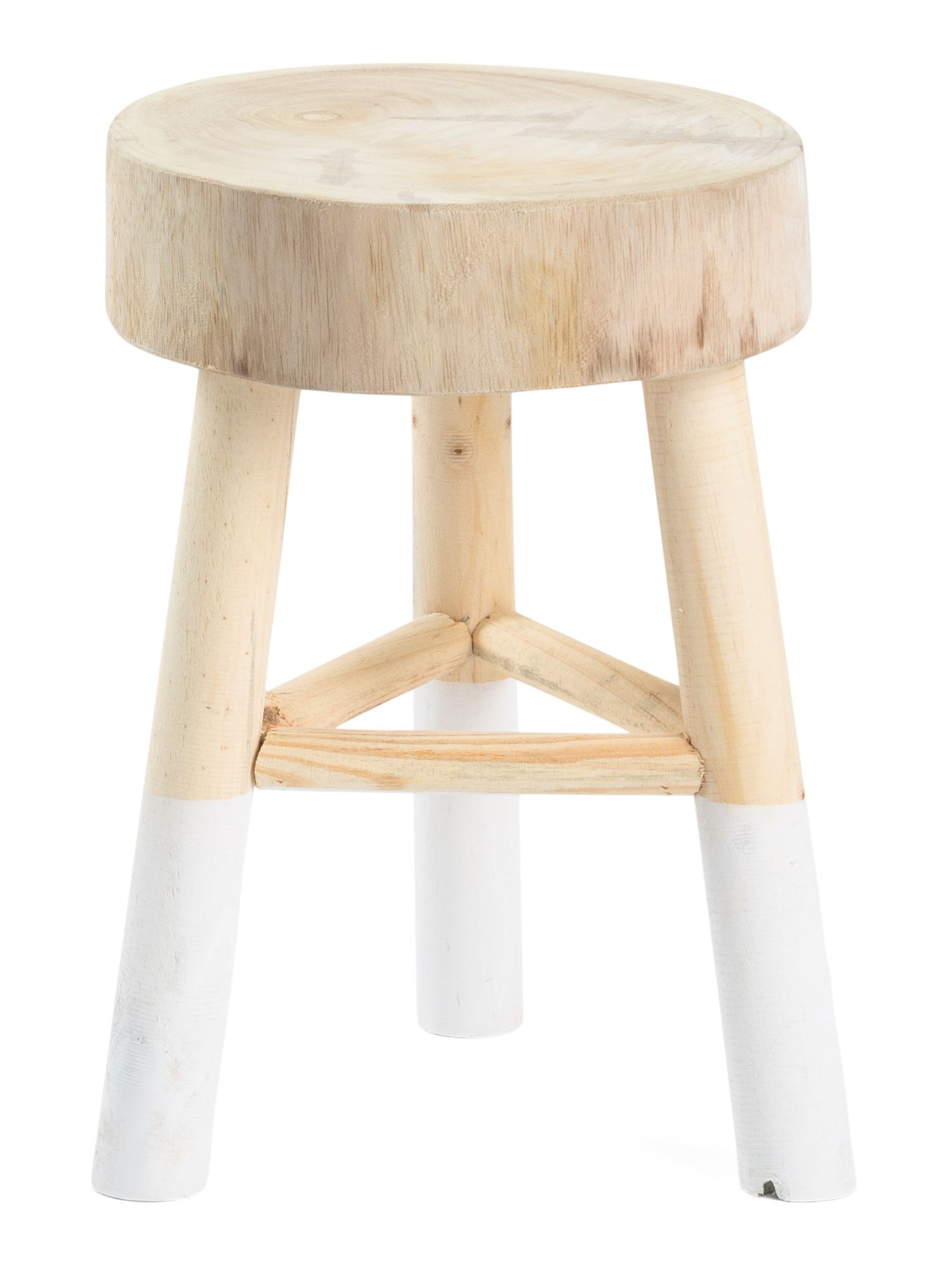 18in Wooden Stool With Dipped Legs | Home | Marshalls | Marshalls