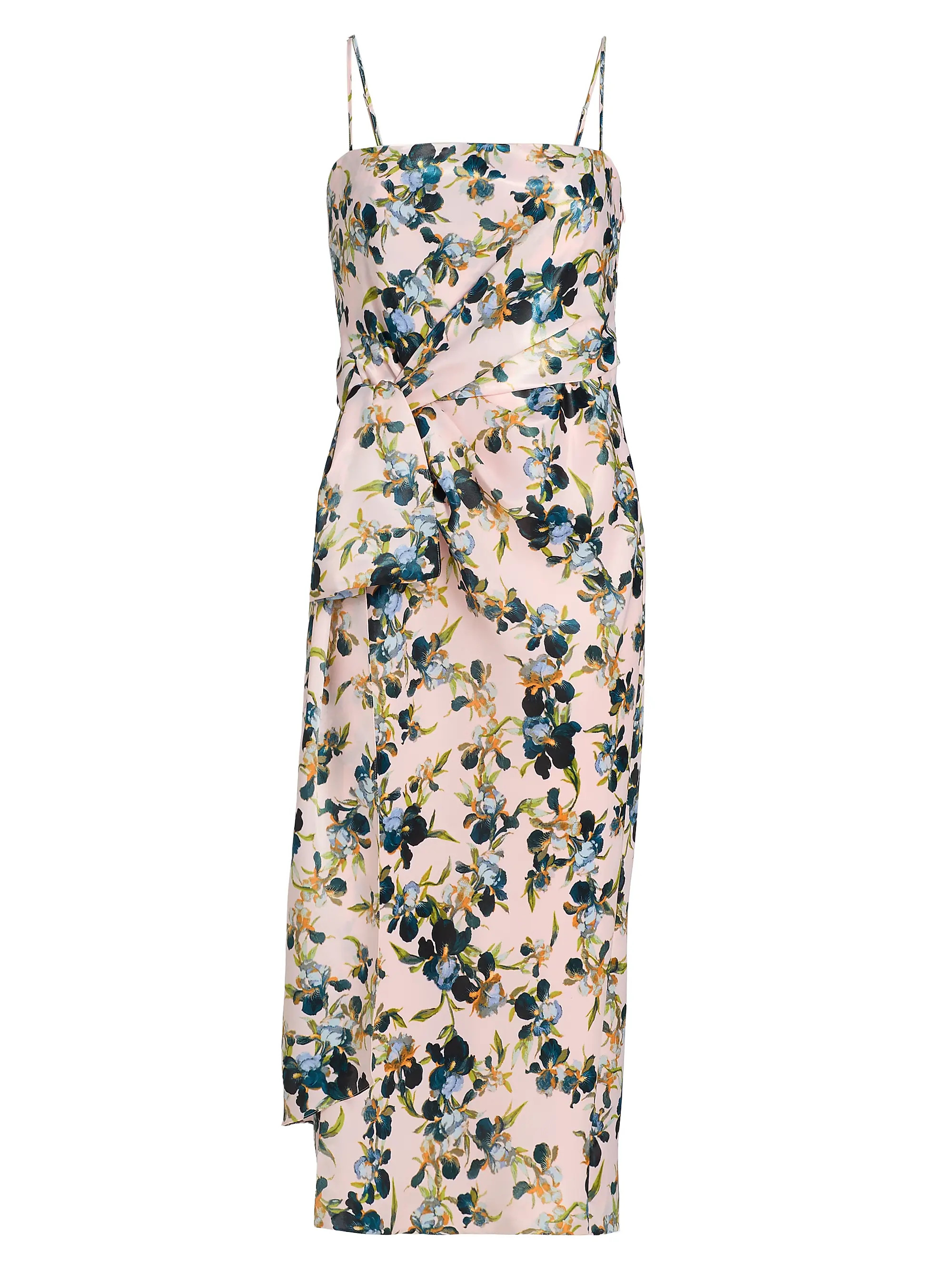 Tilsa Trailing Iris Draped Cocktail Dress | Saks Fifth Avenue