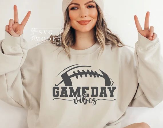 Game Day Vibes SVG PNG PDF Game Day Svg Football Svg Game - Etsy | Etsy (US)