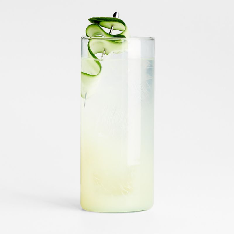 Lavinia Recycled Green Highball Glass + Reviews | Crate & Barrel | Crate & Barrel