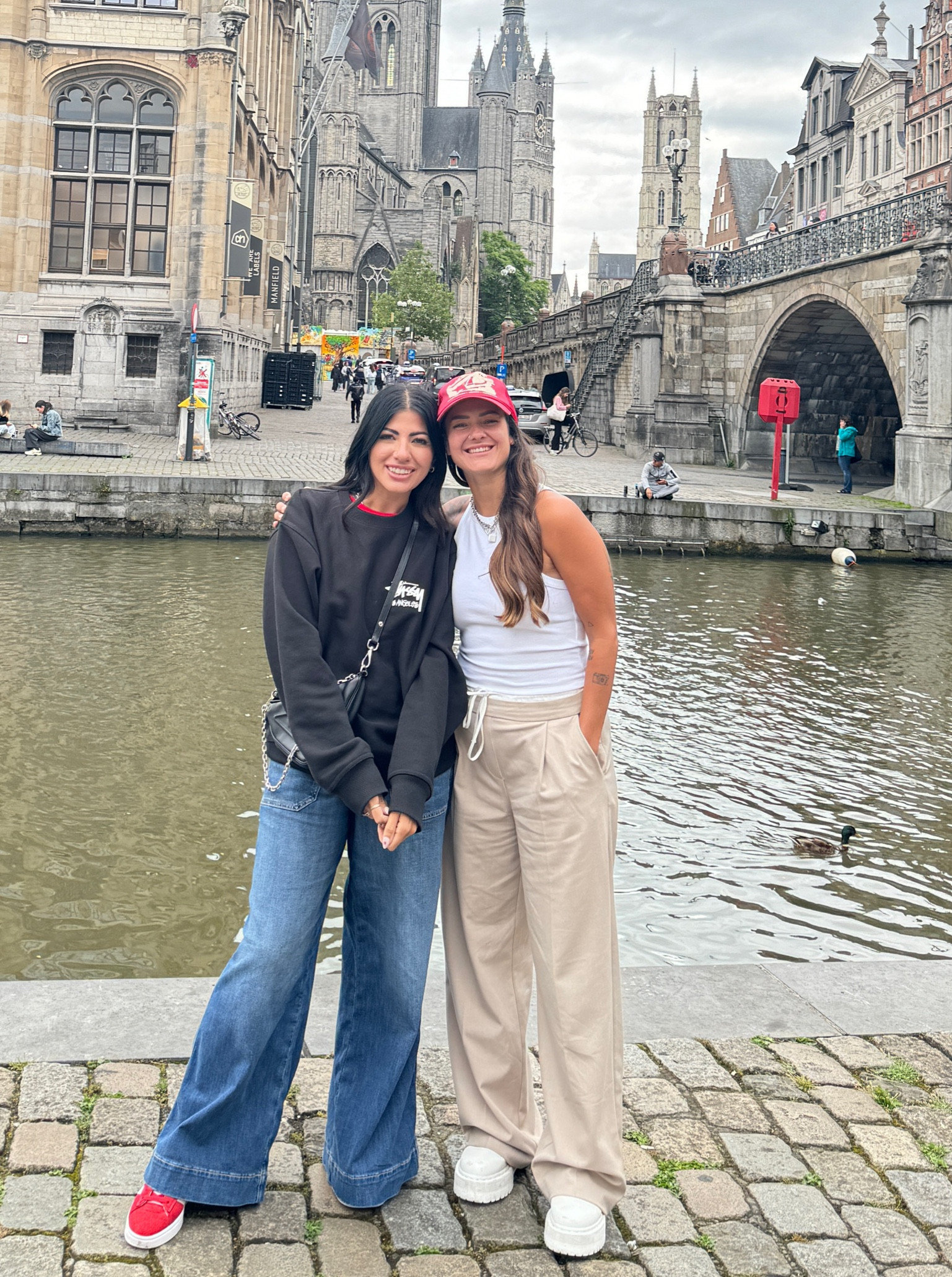 Exploring Ghent, Belgium! We’re in Europe and discovering hidden gems and underrated European cities to visit this summer. It was a rainy day while we were traveling by train and here are our outfits! 

#LTKSeasonal #LTKTravel #LTKFindsUnder100