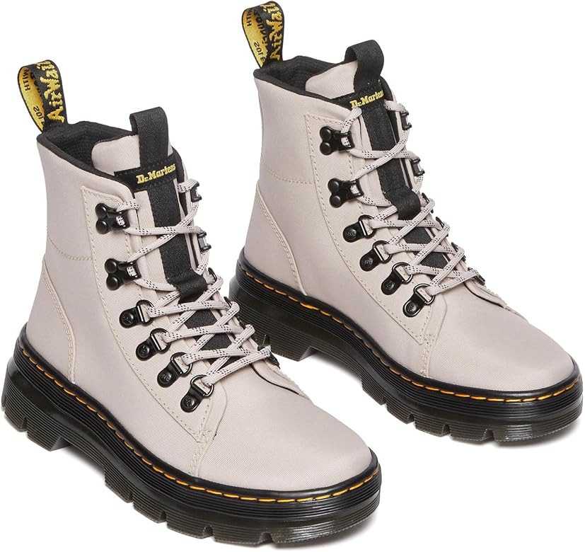 Dr. Martens Women's Combs Poly Casual Boots Combat | Amazon (US)