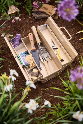 Toyo Steel Large Seed Storage Box, Beige | Terrain