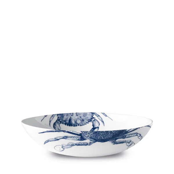 Crab Coupe Soup Bowl Blue | Caskata