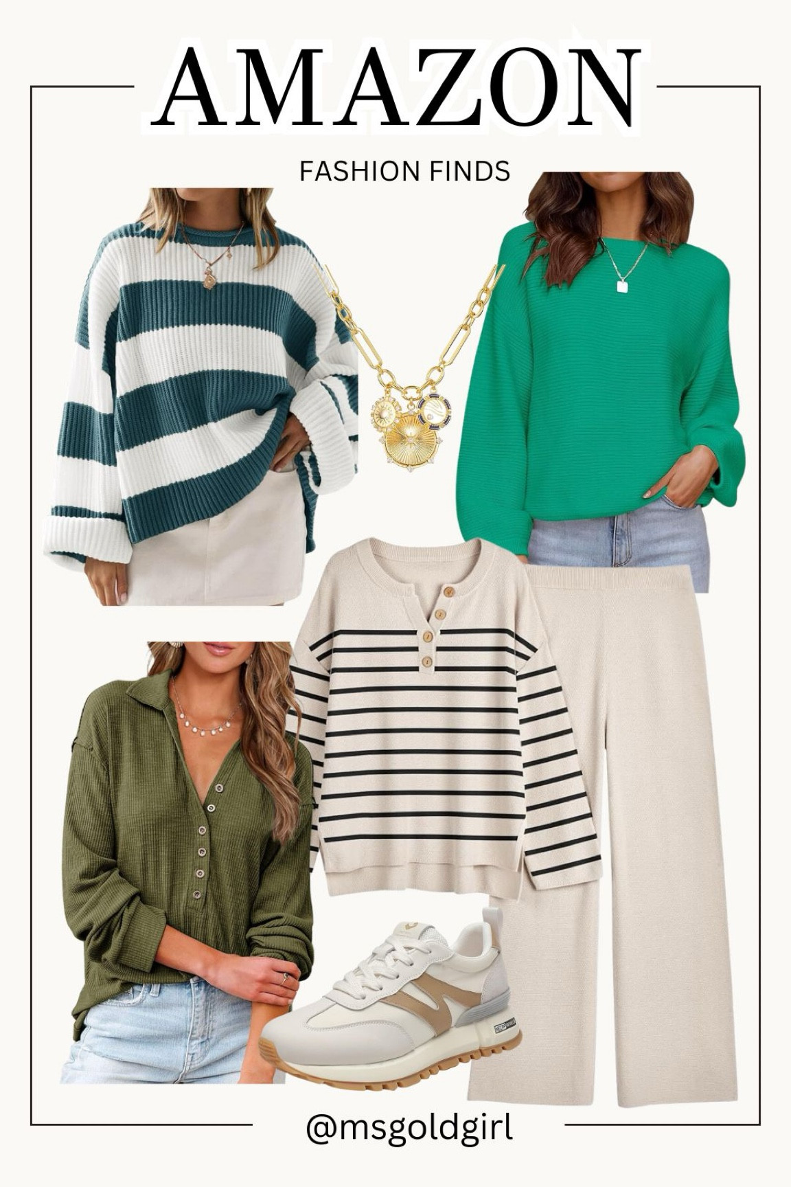 Amazon fashion finds. This lounge set and sneakers are the perfect travel day look  

#LTKSeasonal #LTKActive #LTKStyleTip