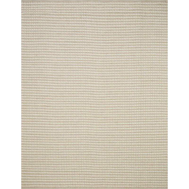 Ojai Machine Woven / Power Loomed Ivory / Natural Rug | Wayfair North America