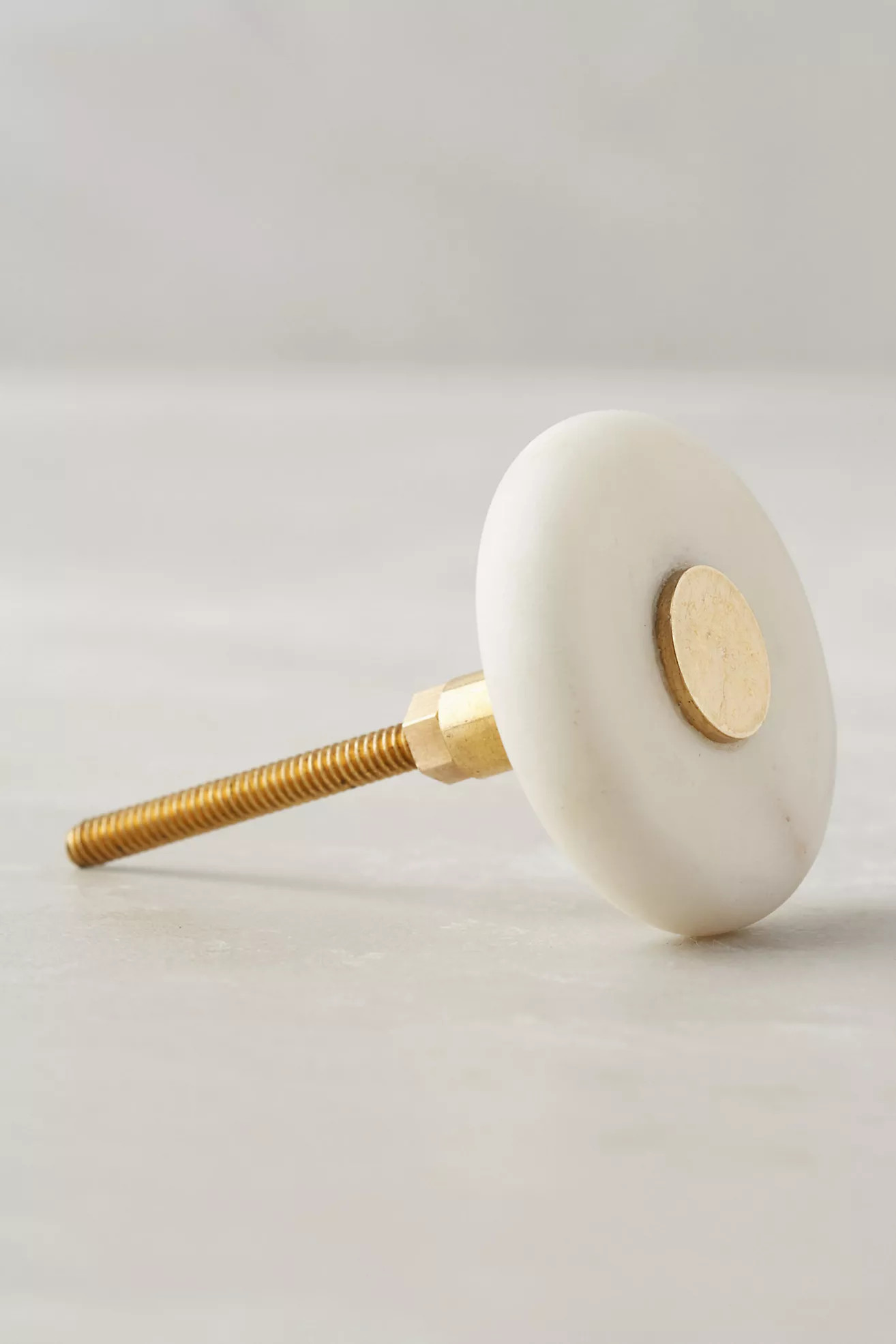 Brass & Marble Knob | Anthropologie (US)