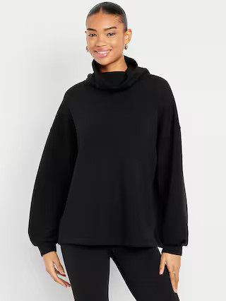 Bounce Fleece Funnel Neck Tunic | Old Navy (US)
