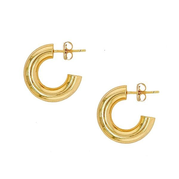 Cenie Mini Tube Hoops | Mod and Jo