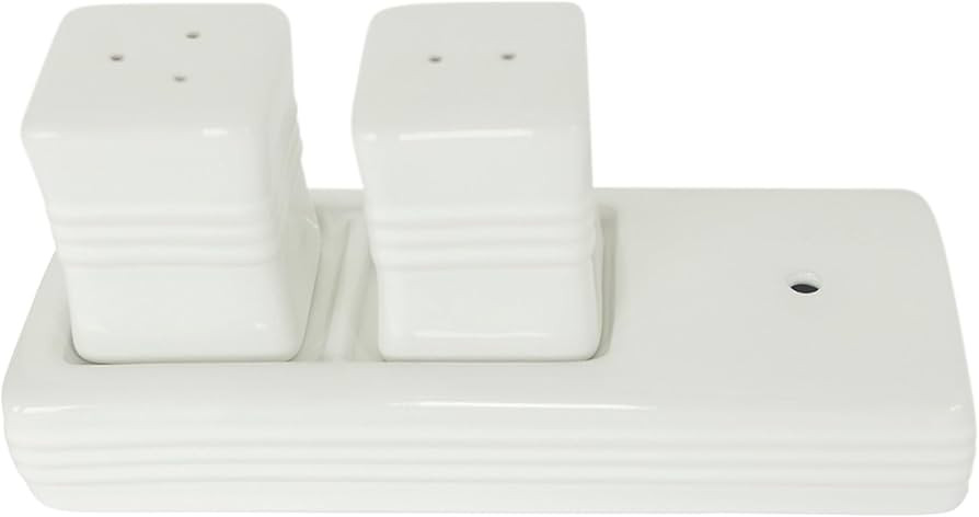 Nora Fleming Stoneware Pinstripe salt & pepper shakers | Amazon (US)