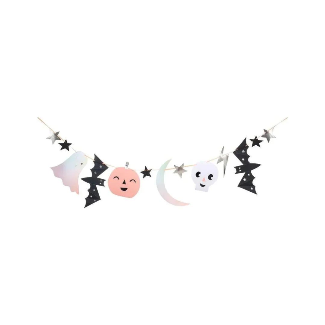 Pastel Halloween Garland | Pink Antlers