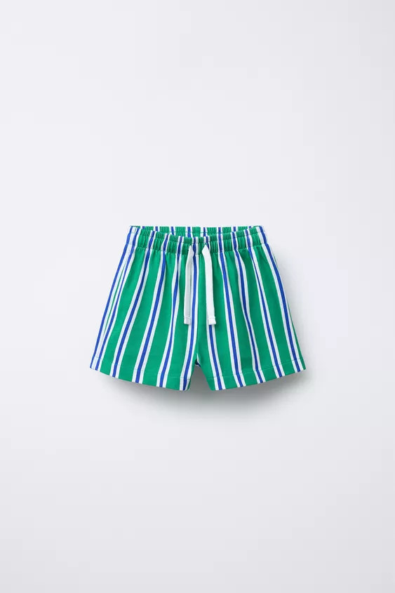 STRIPED SHORTS | Zara US