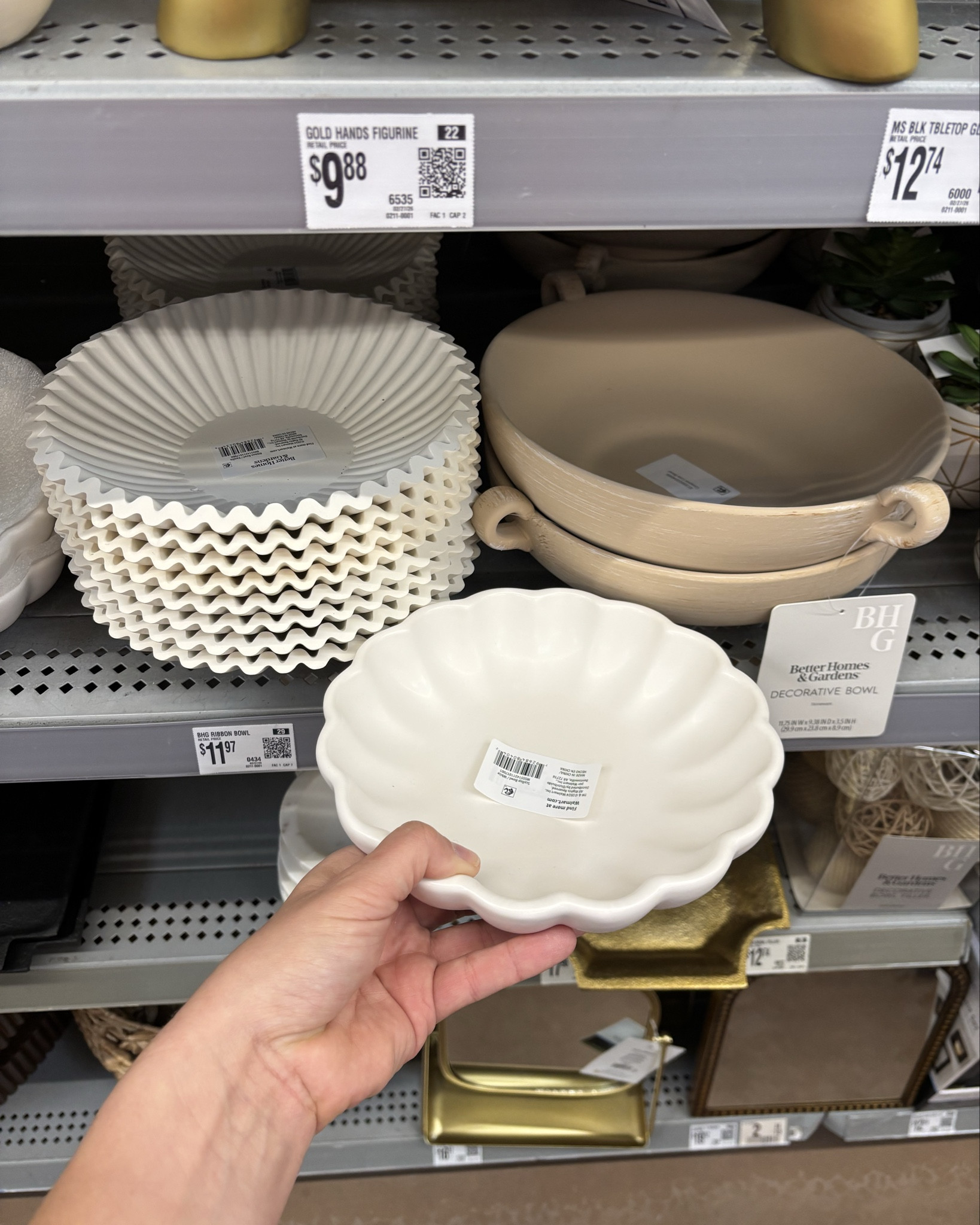 Bowls are such a versatile, easy way to add interest to your decor. Style them on top of books, use them to anchor a candle, or fill them with moss balls or seasonal pieces. These are three affordable ones from Walmart!

#LTKHome
