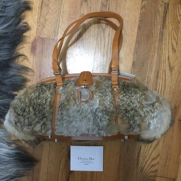 Christian Dior Fur bag new | Poshmark