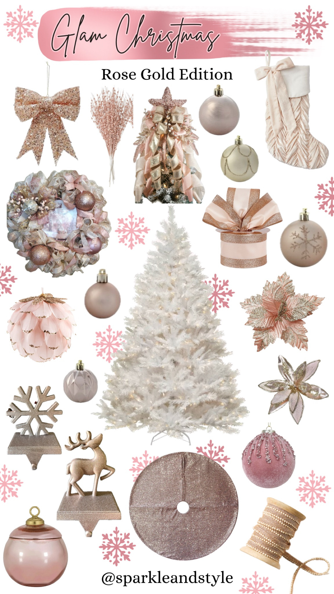 Glam Christmas: Rose Gold Edition 💖

 Christmas decor, Christmas tree, Christmas ornaments, Christmas ribbon, Christmas tree skirt, christmas stocking, Christmas wreath, Christmas tree topper, Christmas stocking holder, rose gold Christmas decor, white Christmas tree, rose gold and pink Christmas ornaments, blush pink and gold Christmas ribbon, pink velvet Christmas tree skirt, rose gold sequin christmas stocking, rose gold Christmas wreath, rose Gold Christmas tree topper, rose gold Christmas stocking holder, blush and gold Christmas decor, home interior, home decor, home accessories, home decoration, glam Christmas decor, girly girl Christmas, Luxe Christmas, elegant Christmas, classy Christmas, Christmas tree decorations, Christmas decorations

#LTKHome #LTKHoliday #LTKSeasonal