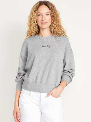 French Terry Sweatshirt | Old Navy (US)