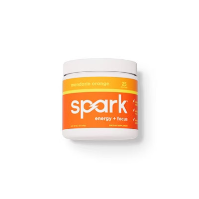Spark Energy + Focus Drink Mixes Canister - Mandarin Orange - 6.2oz/25 Servings | Target