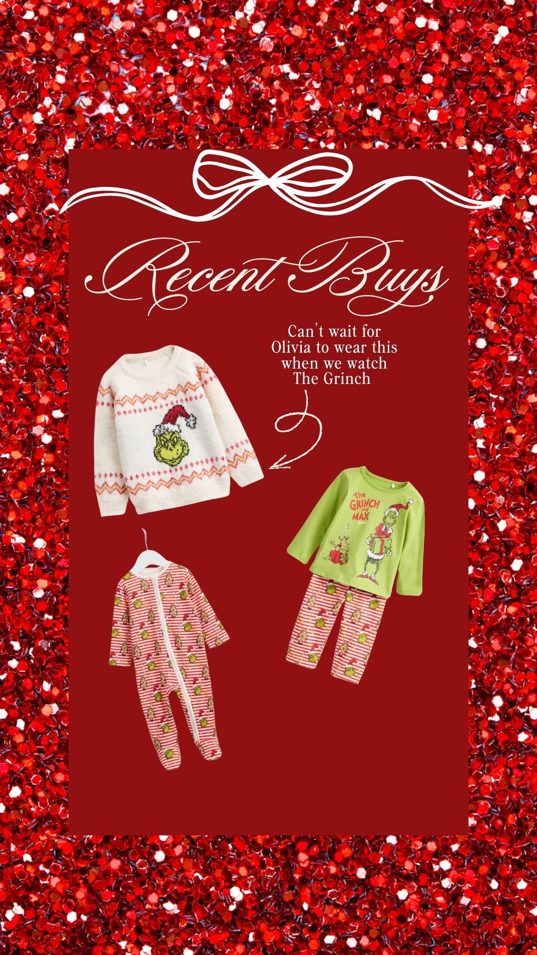 The Grinch outfits for babies and kids 

#LTKfestive #LTKfamily #LTKbaby